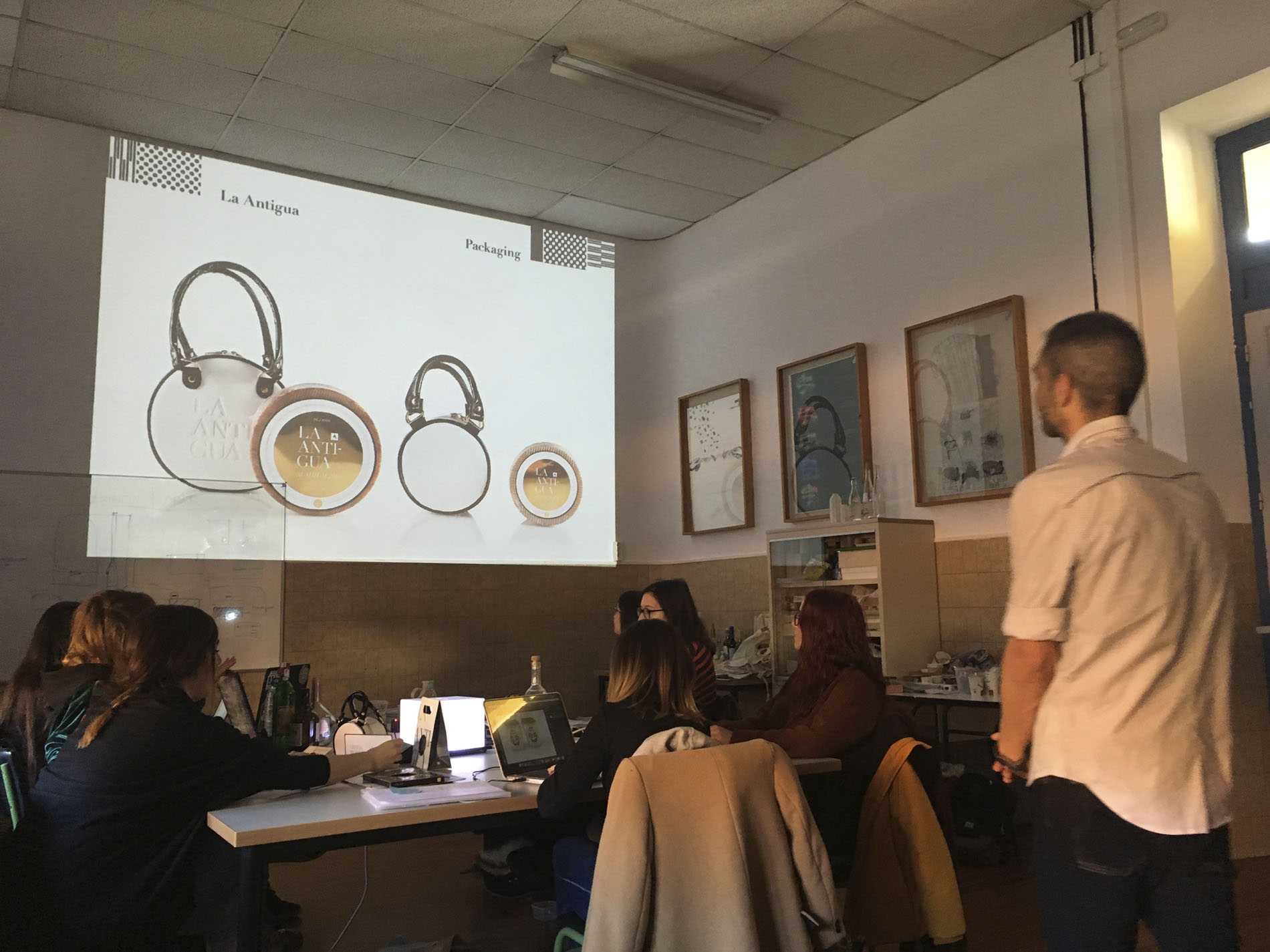 Javier Garduño en el Máster de Packaging